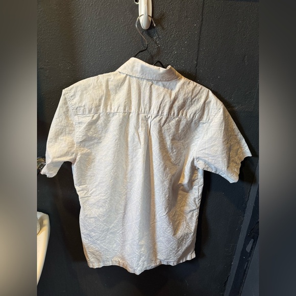 Tribal Origin White Tribal Print Casual Button Down Shirt - Picture 4 of 4